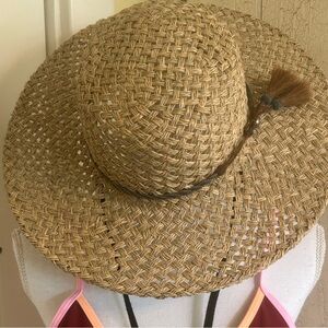 GIGI PIP Straw Hat in Natural Tan